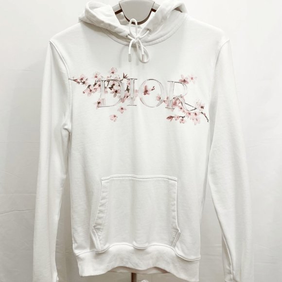 DIOR Cherry Blossom Hoodie - Pure Cotton - Picture 1 of 4